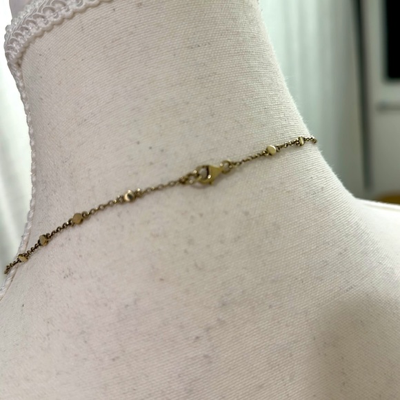 Anna Beck necklace fan motif with bag, card, cleaning cloth and instructions - Picture 9 of 9